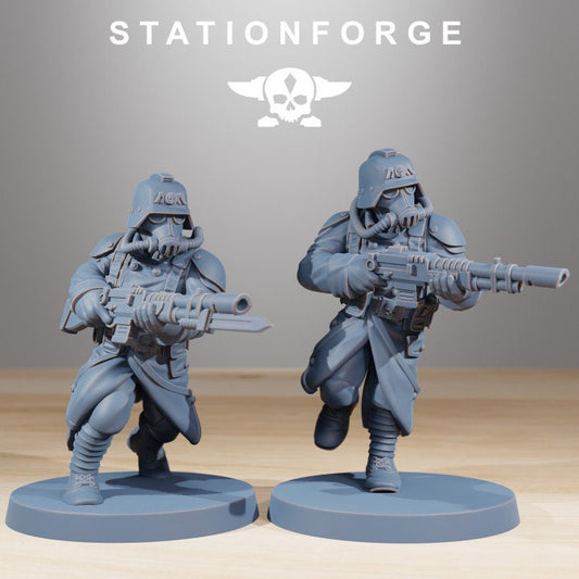 GrimGuard Acolytes v7 - StationForge - 28mm