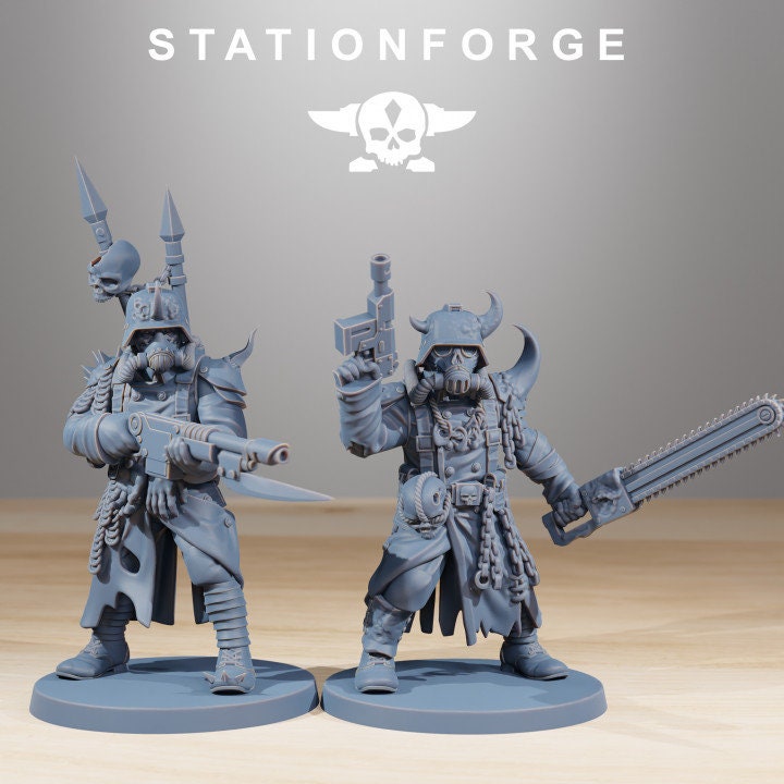 Corrupted Guard v2 - StationForge - 28mm