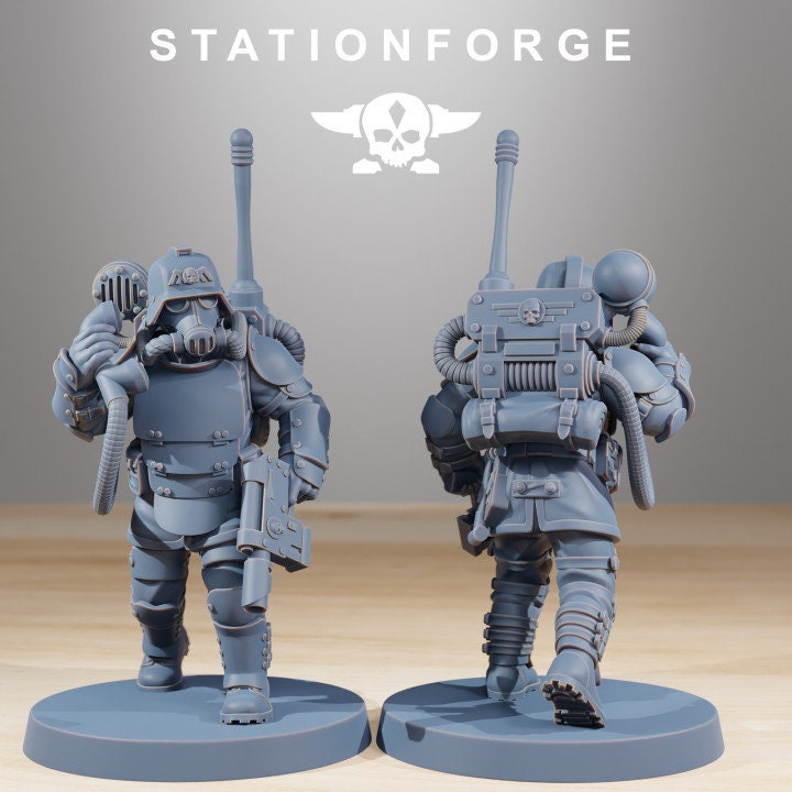 GrimGuard Ironclads v6 - StationForge - 28mm