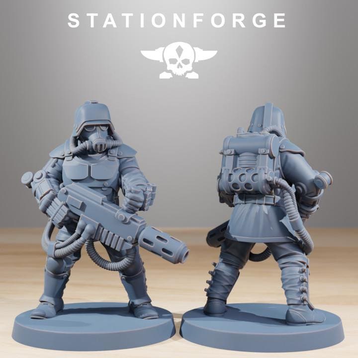 Grimguard Commandos v4 - StationForge - 28mm