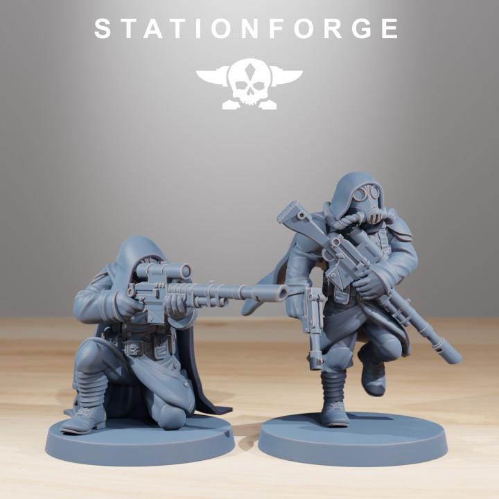 GrimGuard Marksmen v2 - StationForge - 28mm