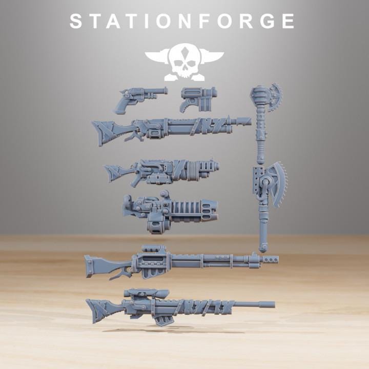 Weapons - Scavenger Rangers Builder Kit - StationForge - 28mm