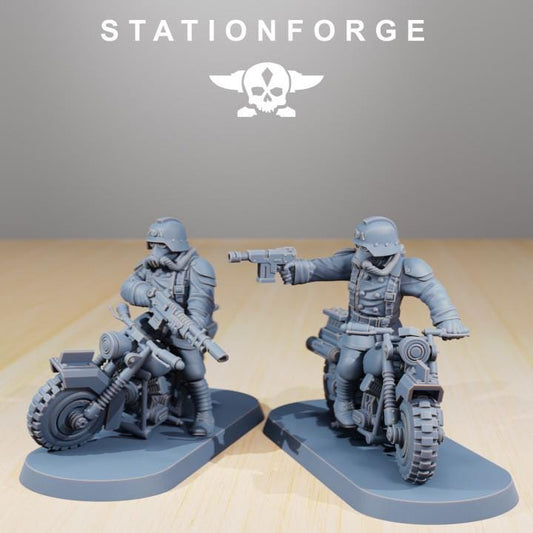 GrimGuard Death Bikers v1 - StationForge - 28mm