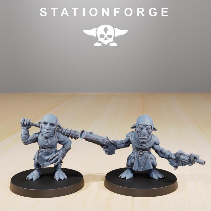 Orkaz Goblins v2 - StationForge - 28mm