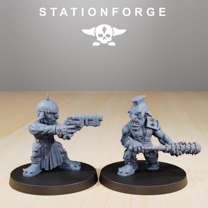 Orkaz Goblins v3 - StationForge - 28mm