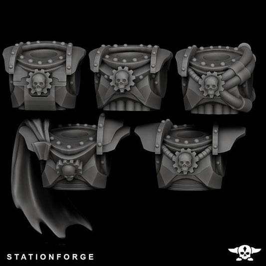 Torsos - Scavenger Frontliners - StationForge - 28mm