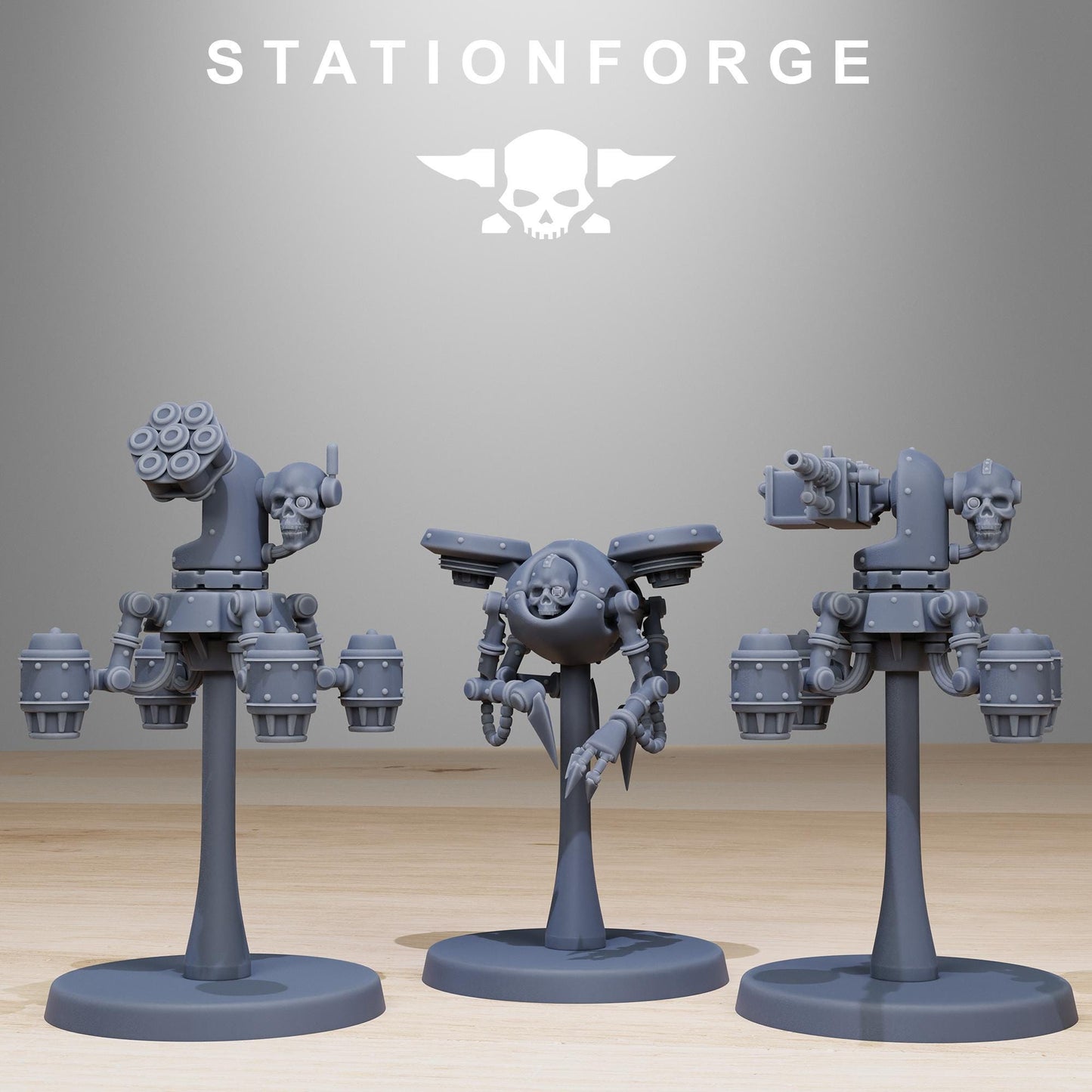 Scavenger Drones v3 - StationForge - 28mm