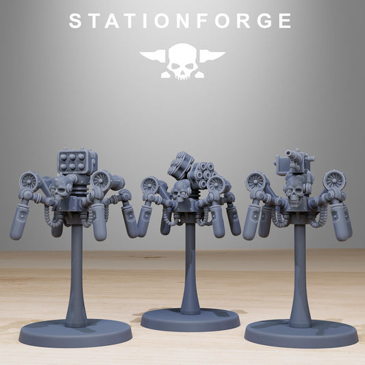 Scavenger Drones v6 - StationForge - 28mm