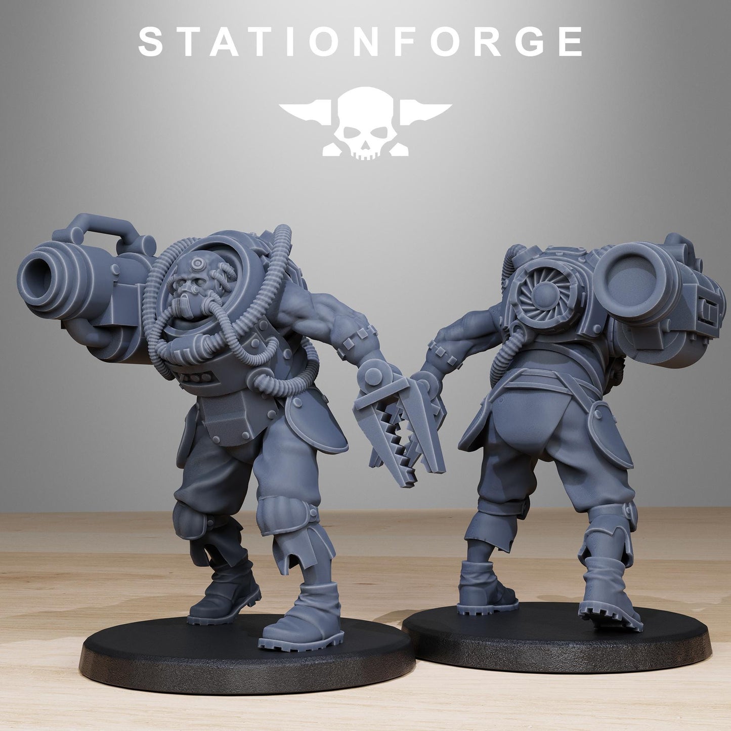 GrimCorp Mercenaries v3 - StationForge - 28mm