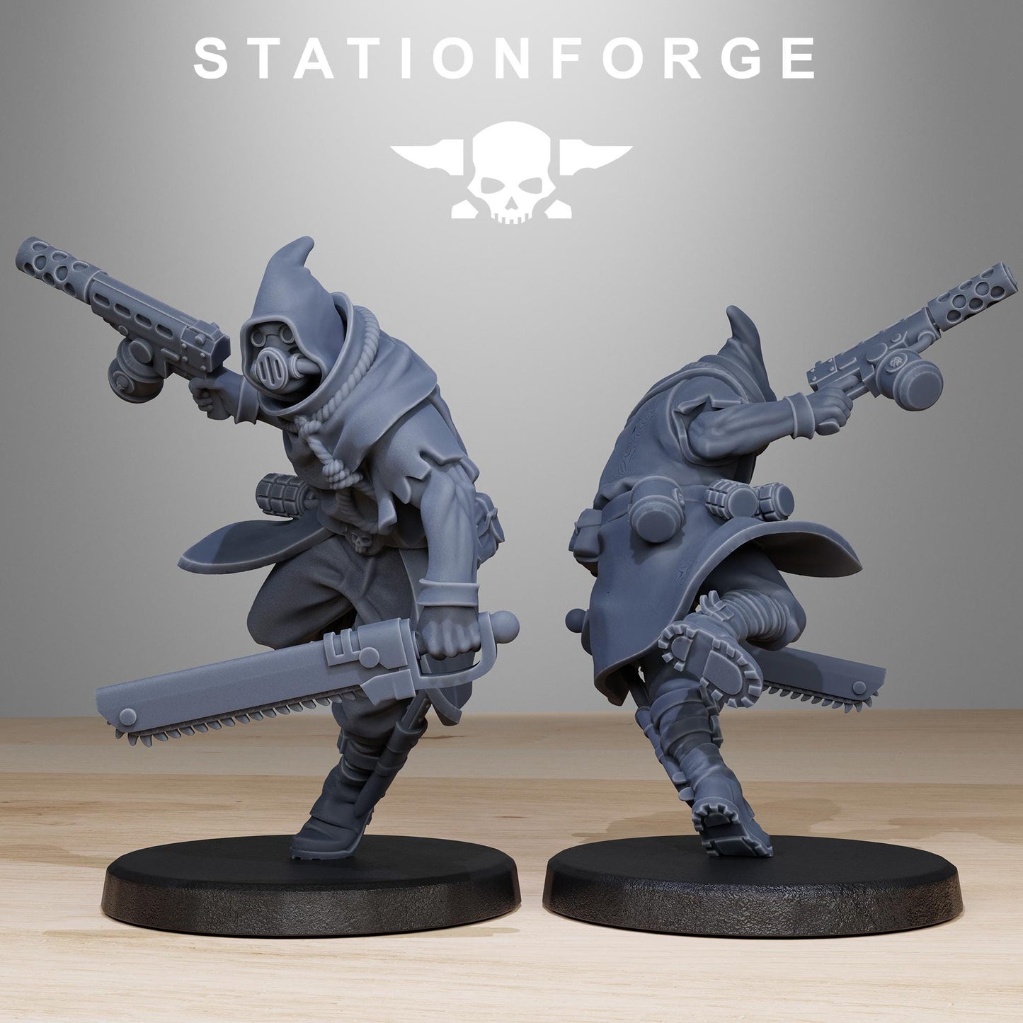 GrimCorp Mercenaries v6 - StationForge - 28mm