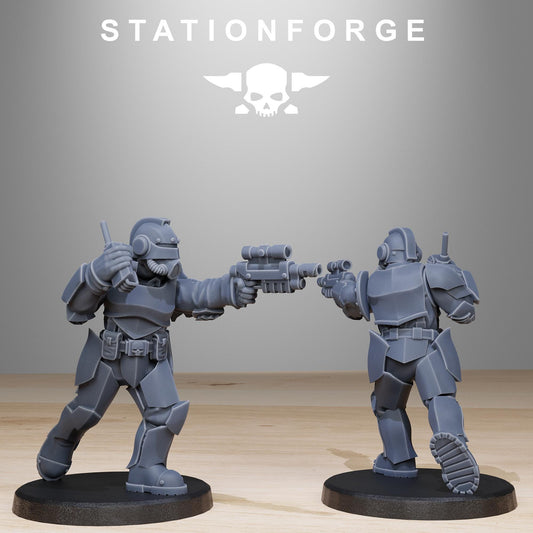 GrimGuard Enforcers v6 - StationForge - 28mm