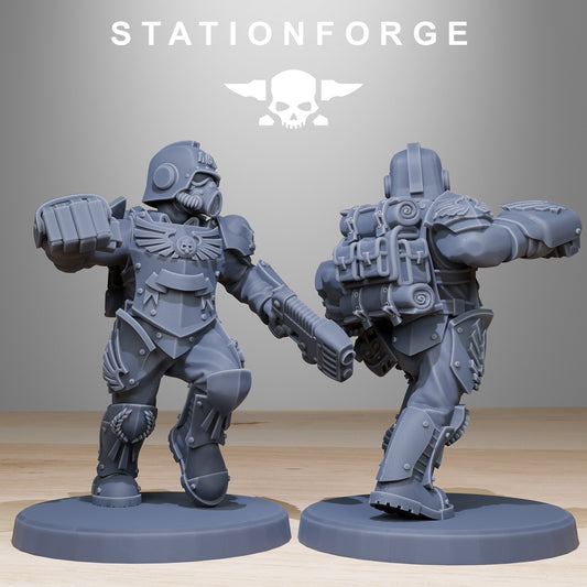 GrimGuard Elites v3 - StationForge - 28mm