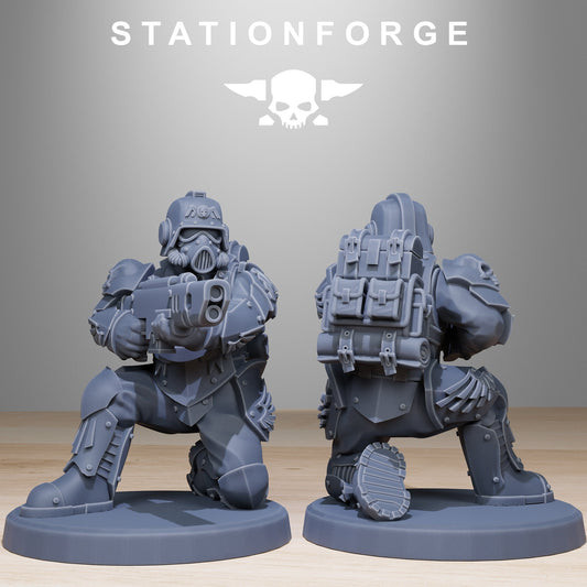 GrimGuard Elites v7 - StationForge - 28mm