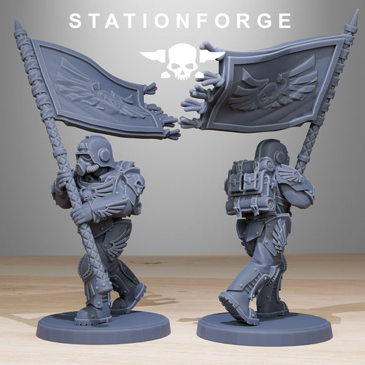 GrimGuard Elites v8 - StationForge - 28mm