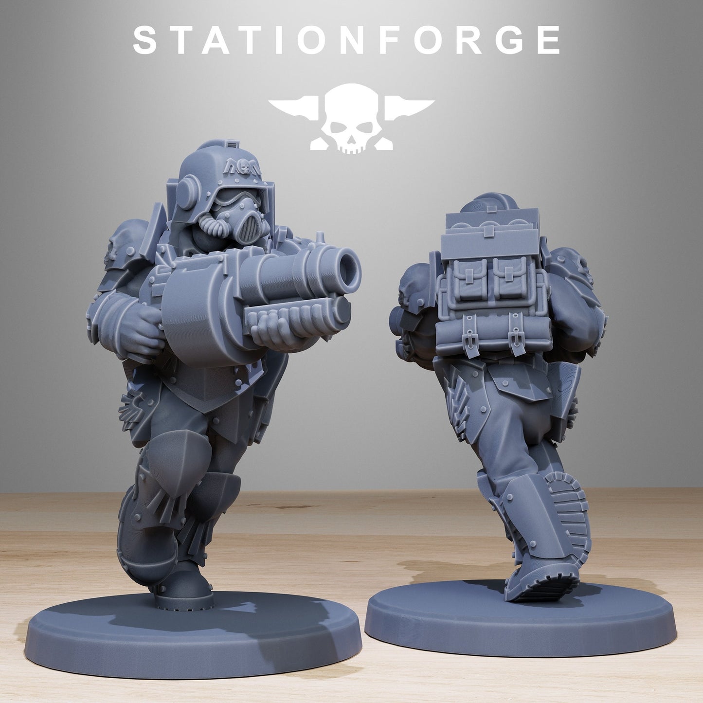 GrimGuard Elites v9 - StationForge - 28mm