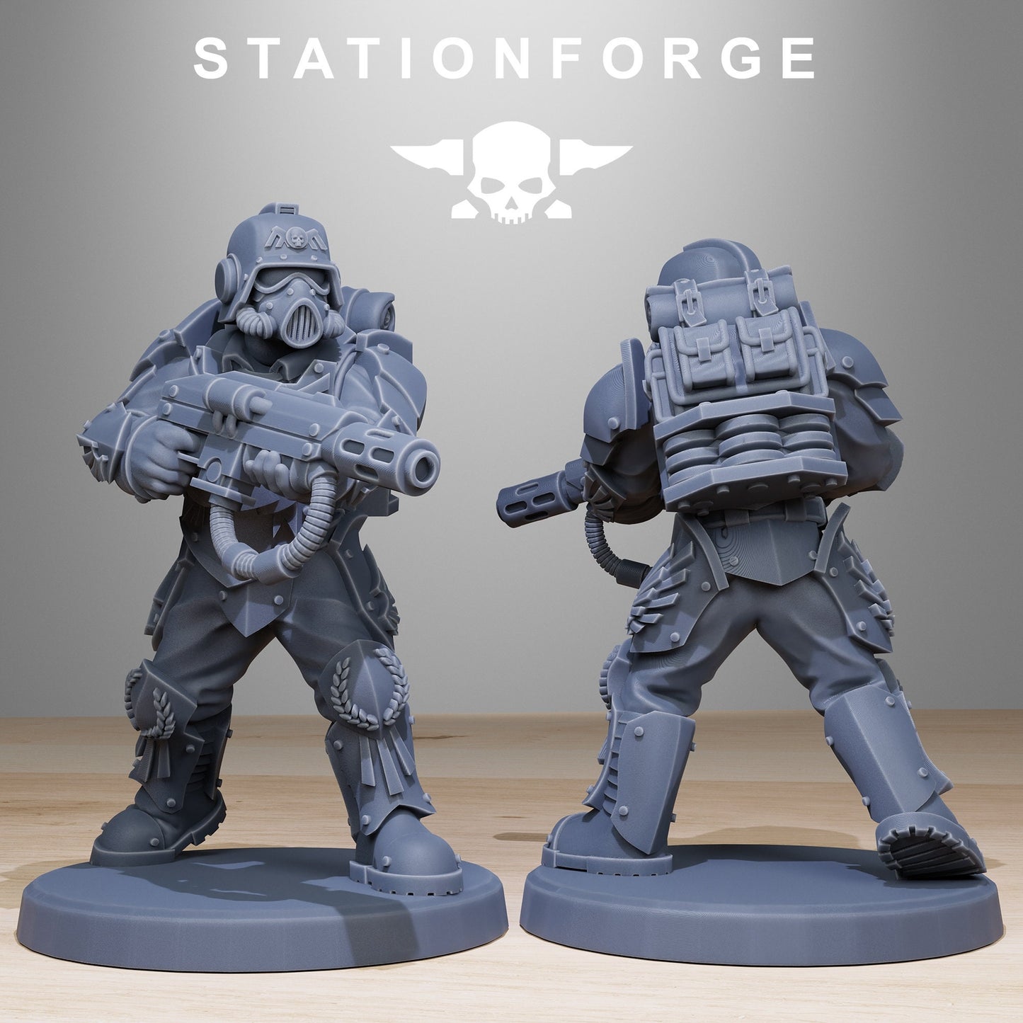 GrimGuard Elites v10 - StationForge - 28mm