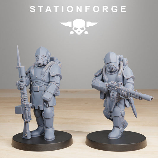 RoyalGuard Infantry 2 v9 - StationForge - 28mm