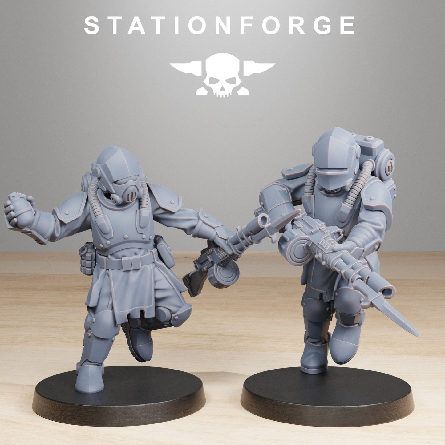 RoyalGuard Infantry 2 v10 - StationForge - 28mm