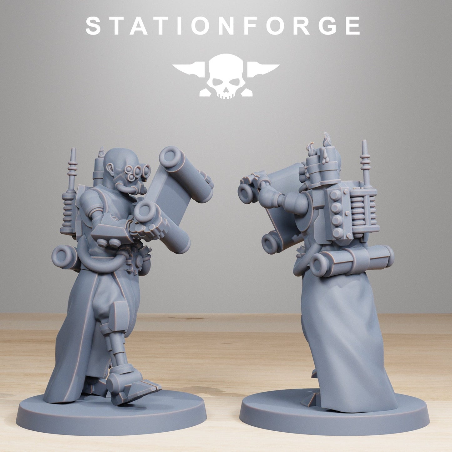 Scavenger Vicars v3 - StationForge - 28mm