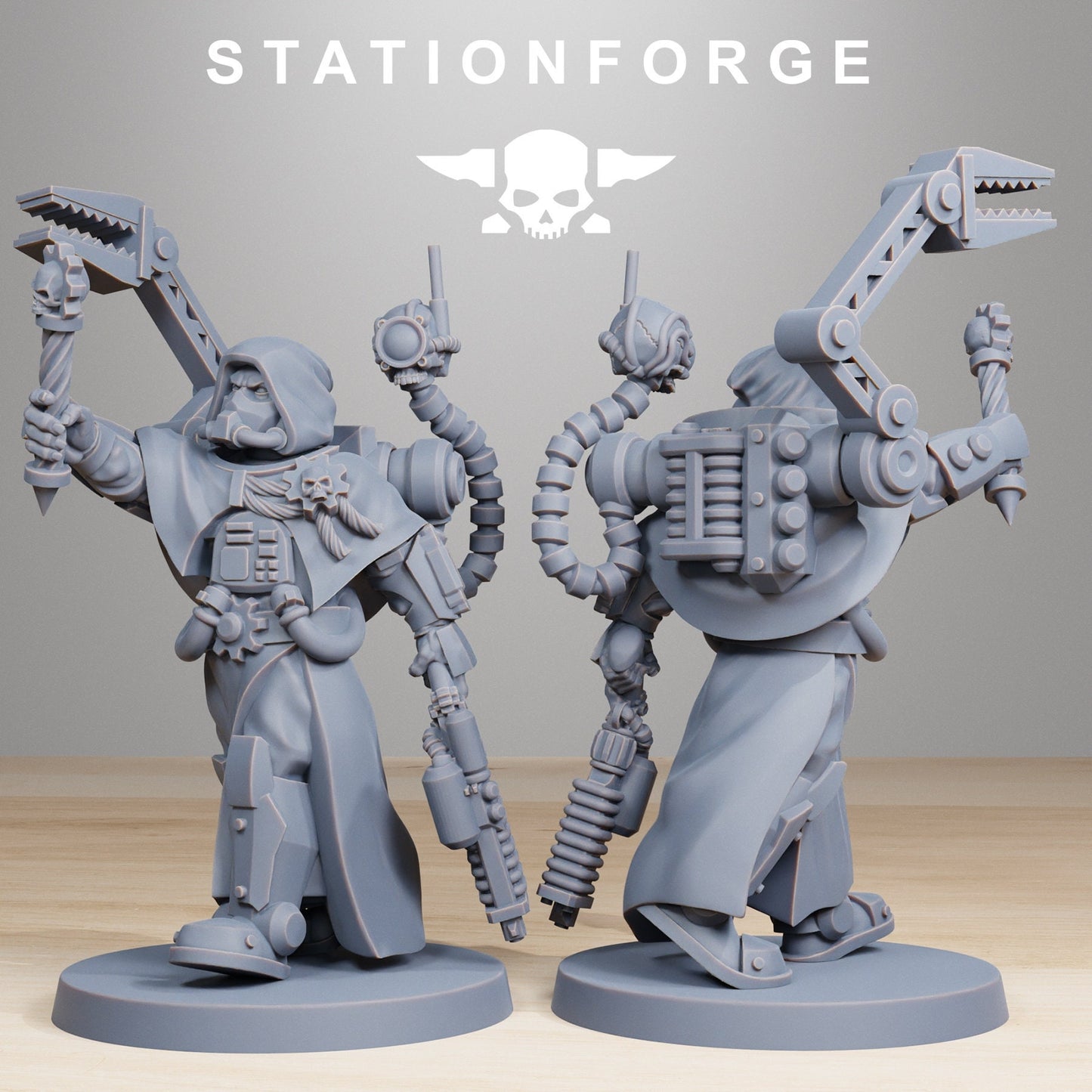 Scavenger Vicars v6 - StationForge - 28mm