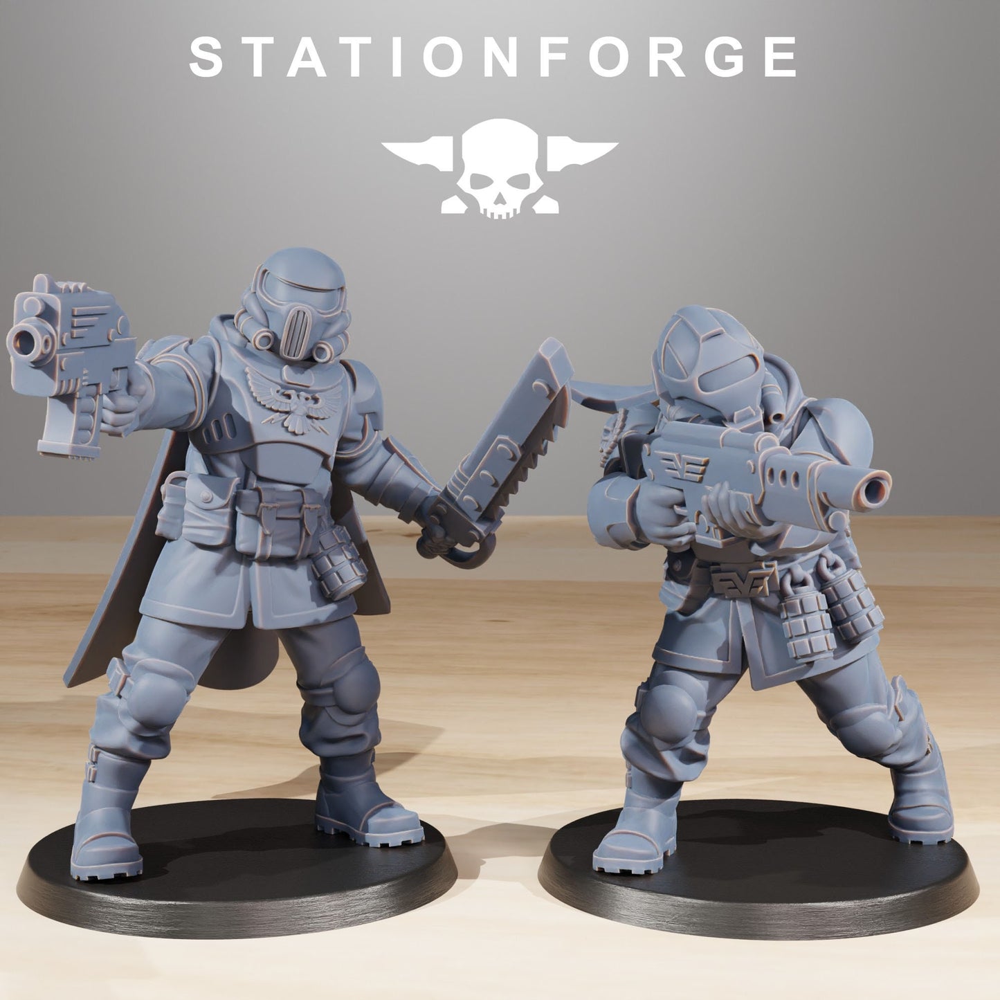 Vaskar Freedom Fighters v1 - StationForge - 28mm