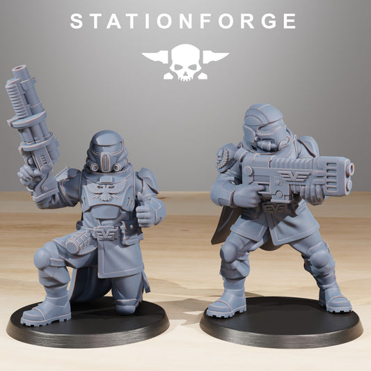 Vaskar Freedom Fighters v3 - StationForge - 28mm