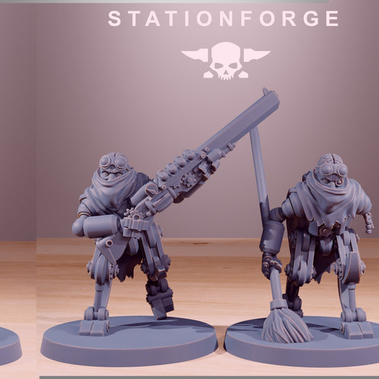 Scavenger Halflings v1 - StationForge - 28mm