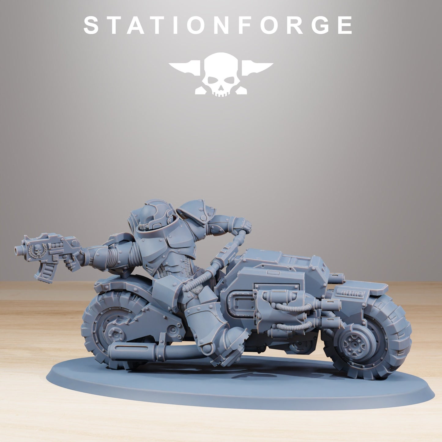 Socratis Bikers v3 - StationForge - 28mm