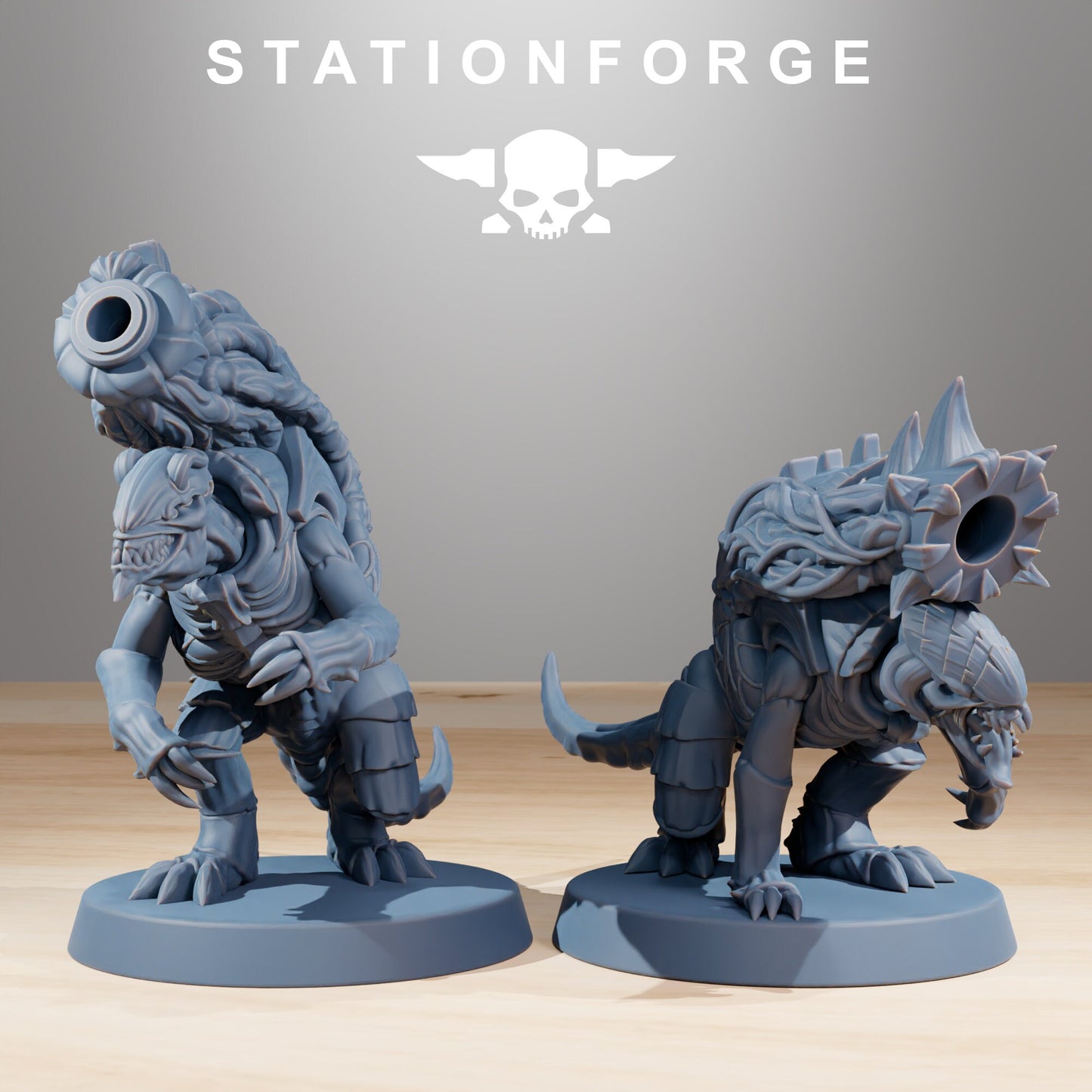 Xenarid Mortars v1 - StationForge - 28mm