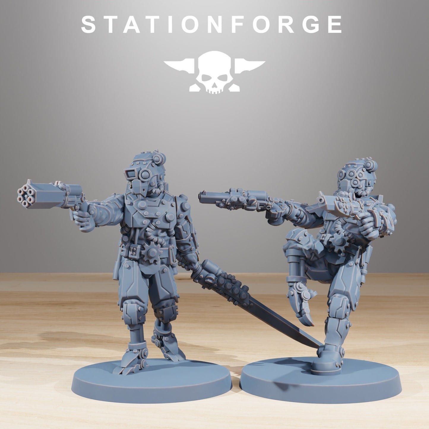 Scavenger Security Patrol v3 - StationForge - 28mm