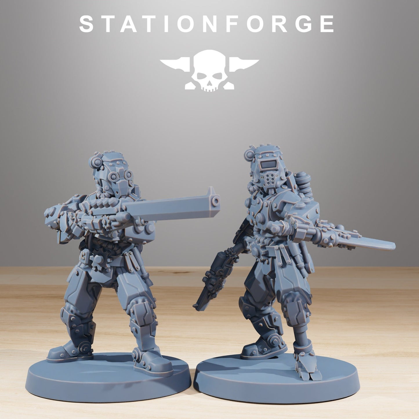 Scavenger Security Patrol v5 - StationForge - 28mm