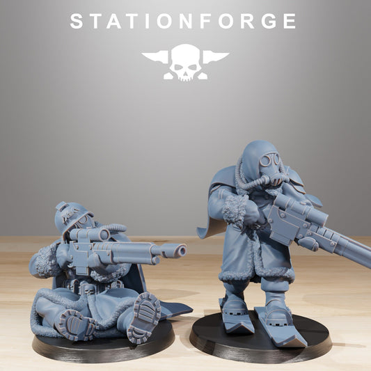 GrimGuard Frostwatch Marksmen v4 - StationForge - 28mm