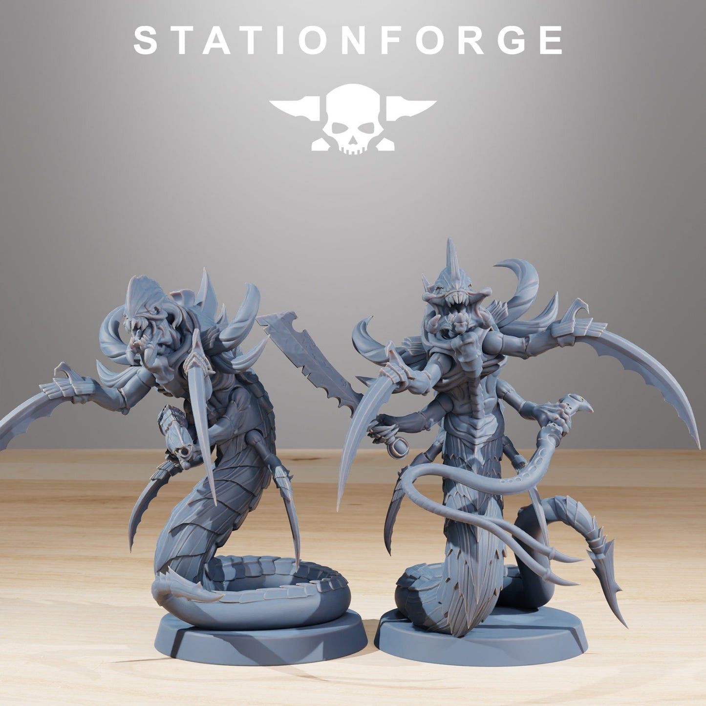 Xenarid Serpents v1 - StationForge - 28mm