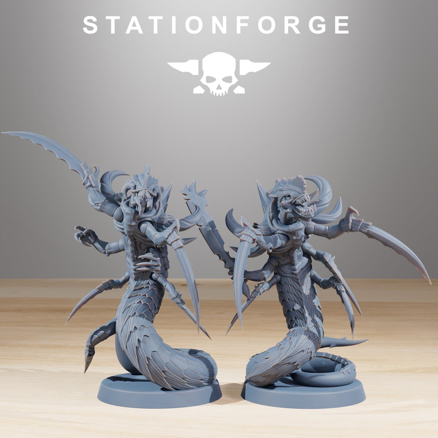 Xenarid Serpents v3 - StationForge - 28mm