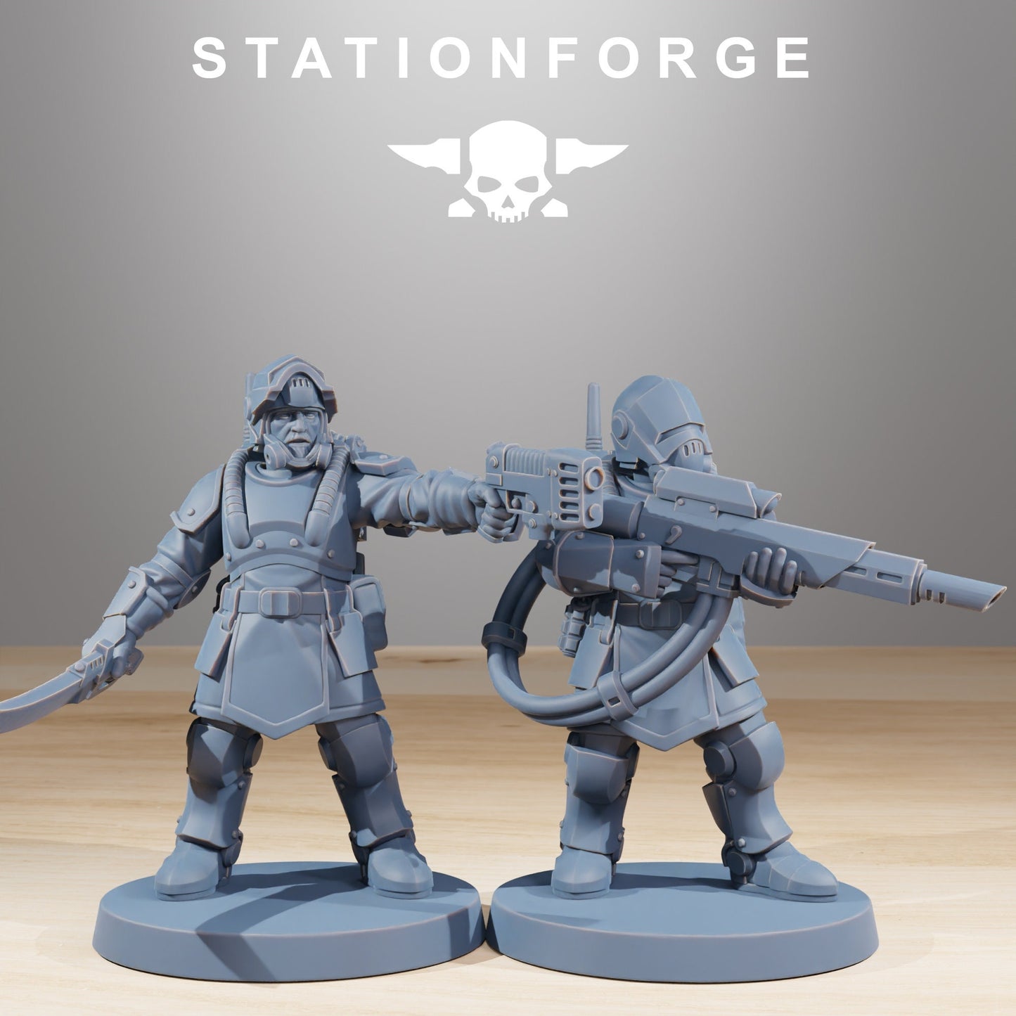 RoyalGuard Commandos v1 - StationForge - 28mm