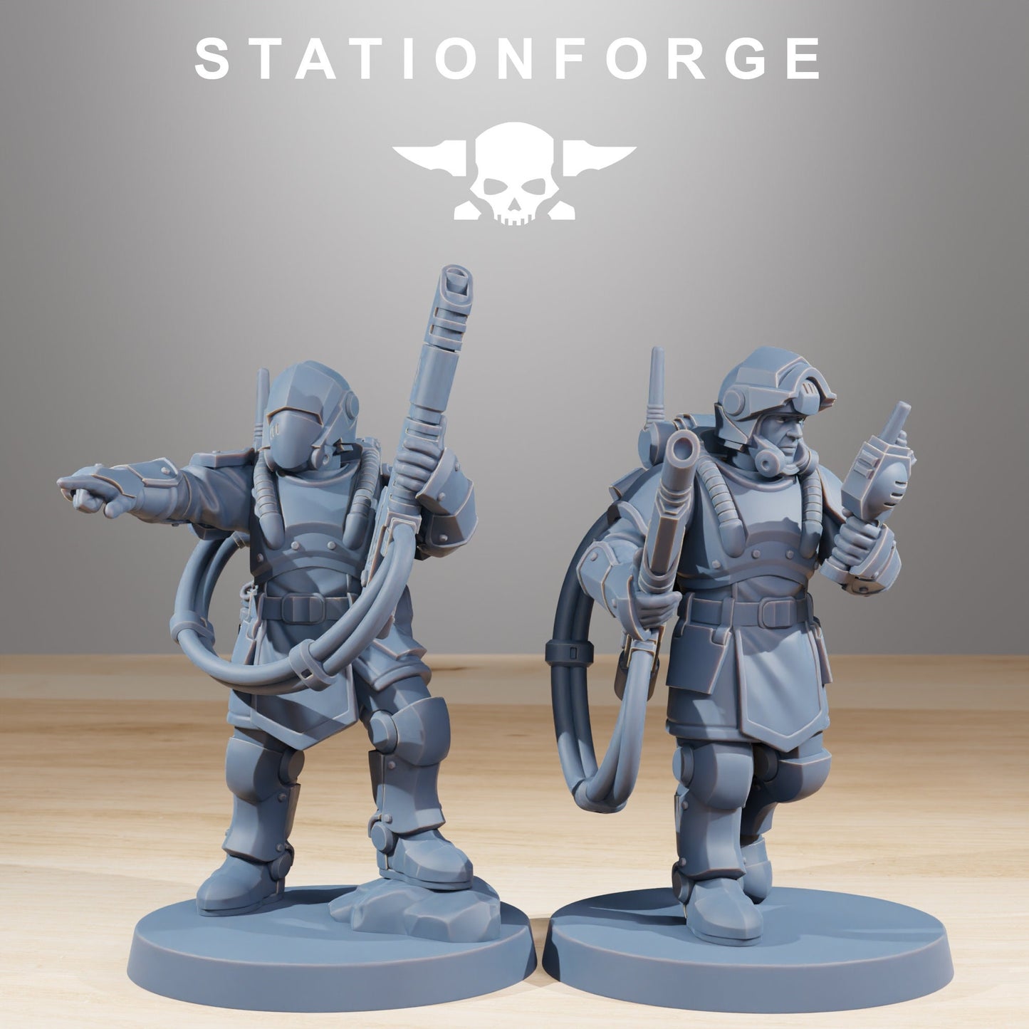 RoyalGuard Commandos v2 - StationForge - 28mm