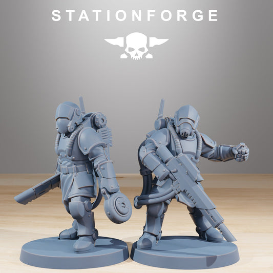 RoyalGuard Commandos v3 - StationForge - 28mm