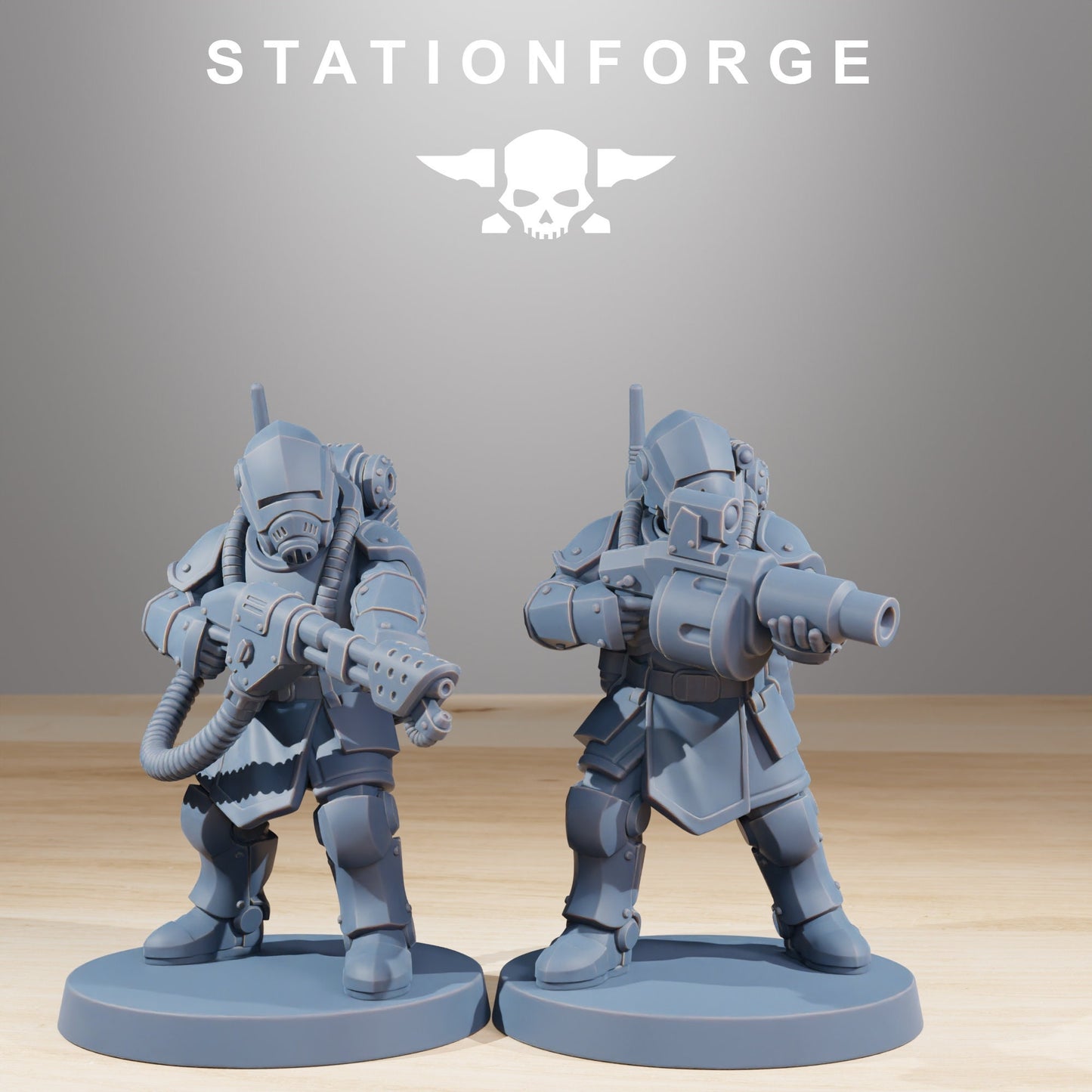 RoyalGuard Commandos v4 - StationForge - 28mm