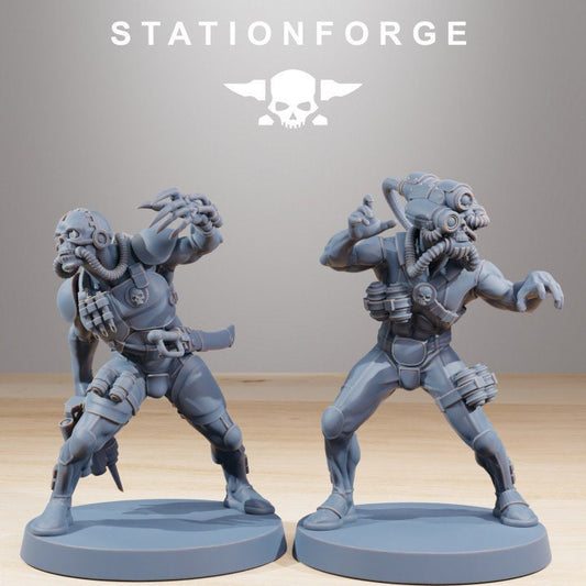 GrimCorp Bounty Hunters v1 - StationForge - 28mm