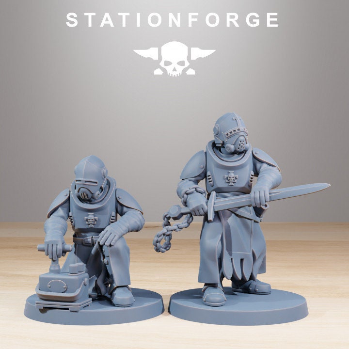 RoyalGuard Templars v5 - StationForge - 28mm