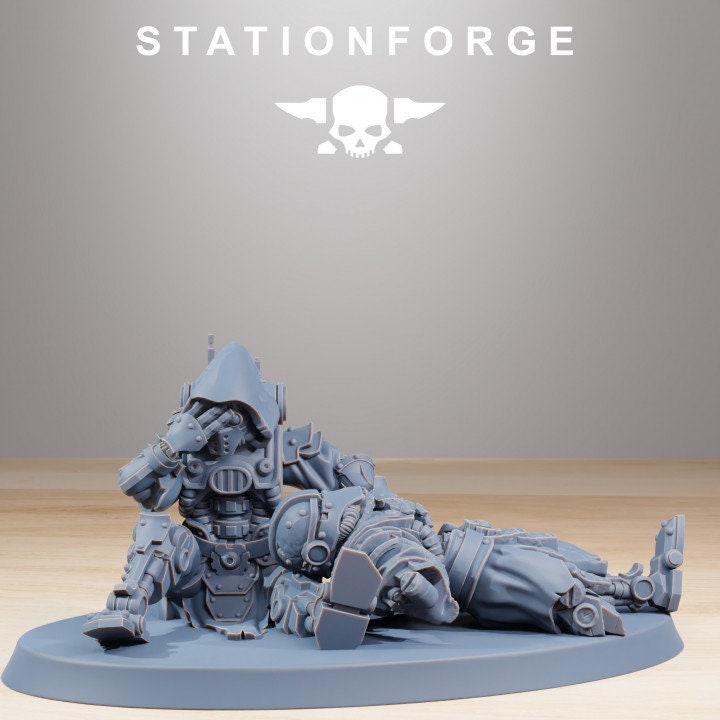 Scavenger Wounded v4 - StationForge - 28mm