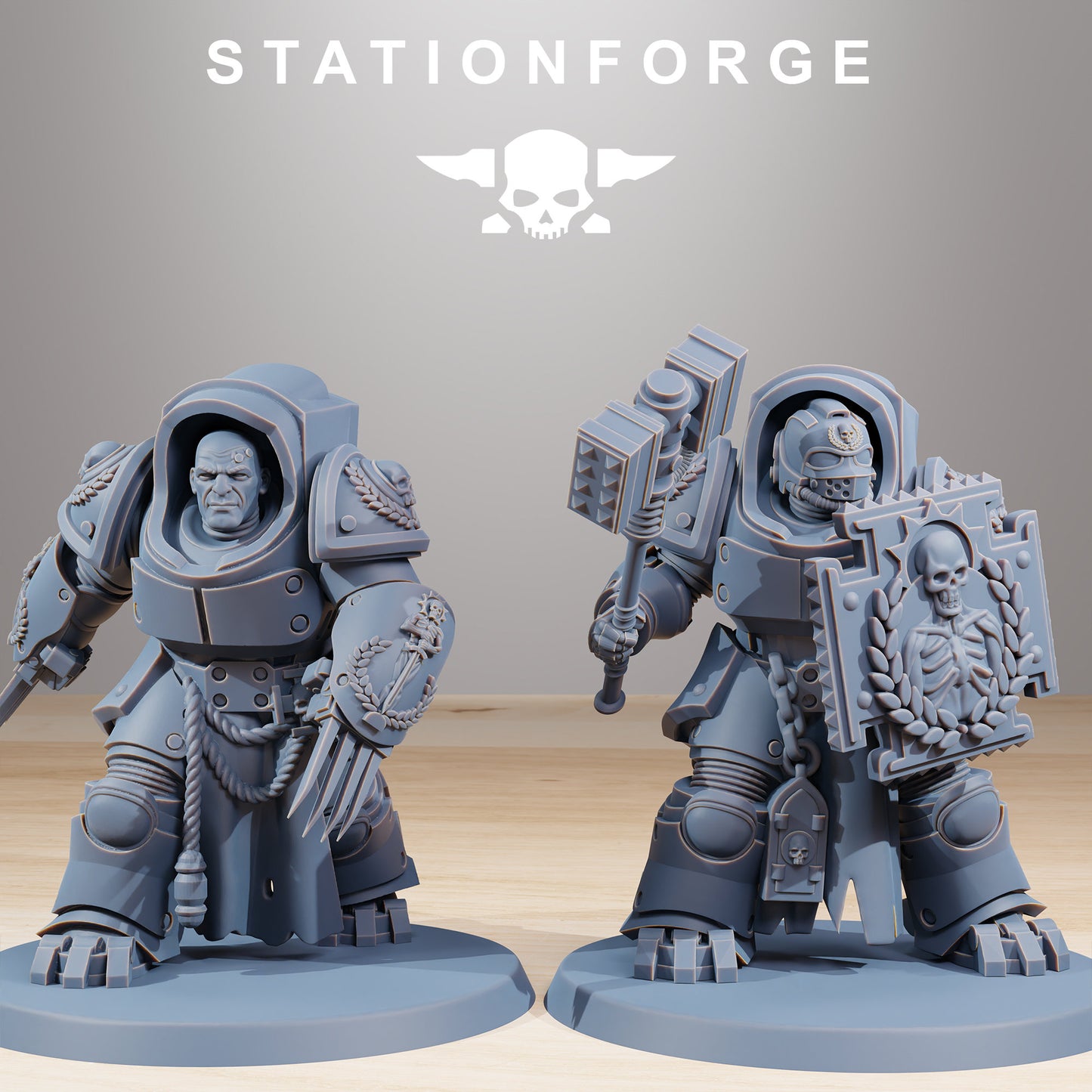 Socratis Vanguard Melee Unit v3 - StationForge - 28mm