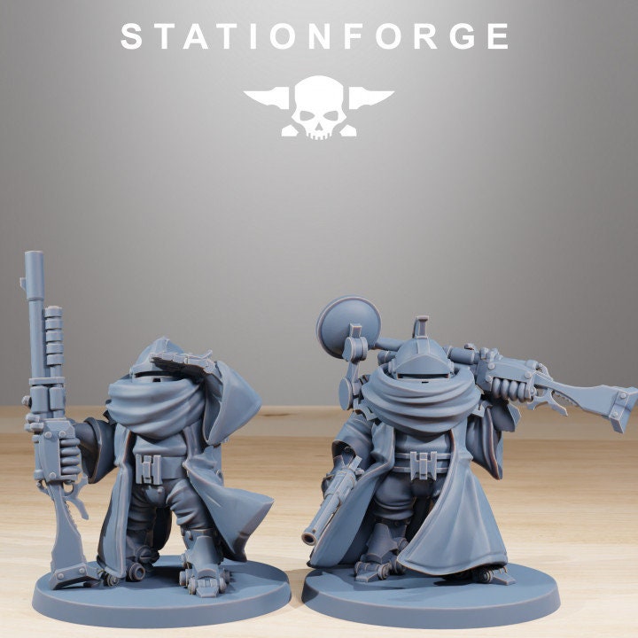 Scavenger Advanced Junkards v1 - StationForge - 28mm