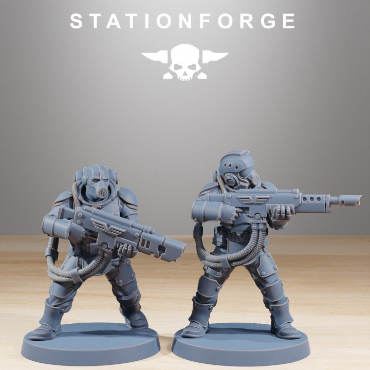 Vaskar Commandos v2 - StationForge - 28mm