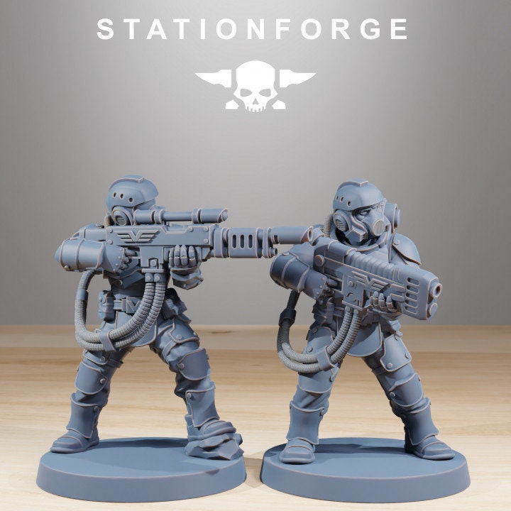 Vaskar Commandos v5 - StationForge - 28mm