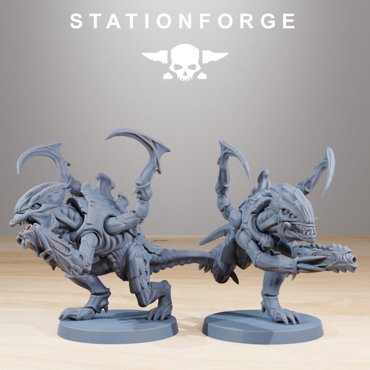 Xenarid Infantry 2.0 v4 - StationForge - 28mm