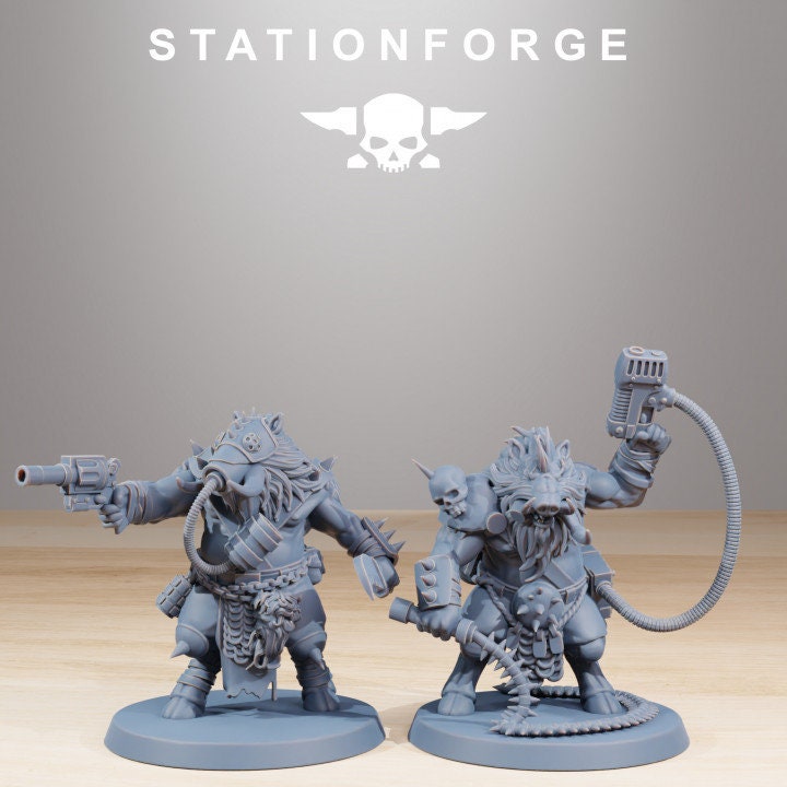 Corrupted Beasts v3 - StationForge - 28mm