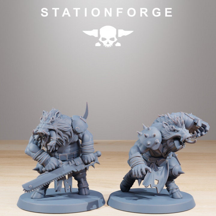 Corrupted Beasts v5 - StationForge - 28mm