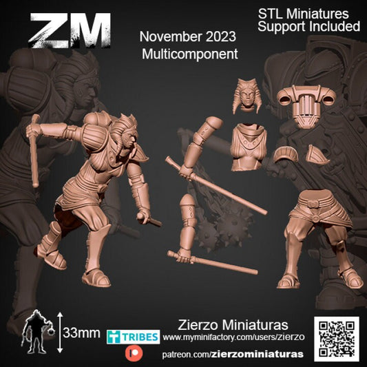 Hero Ronin Clon - Bits - 33mm- Zierzo Miniaturas
