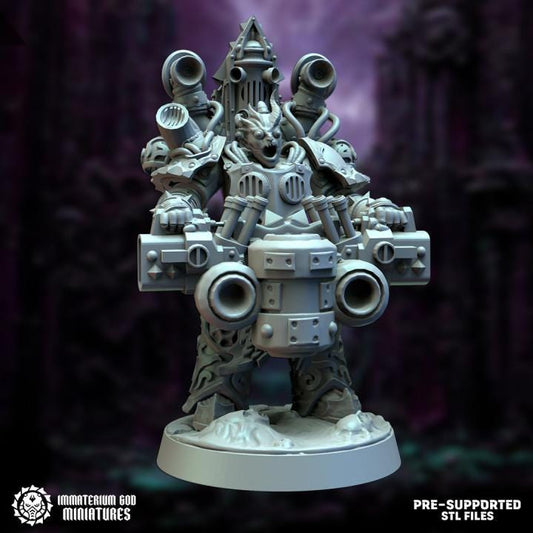 Sonic specialist: scream propagator - Immaterium God Miniatures - 32mm